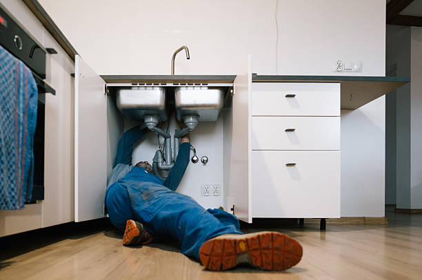 Professional Drain Cleaning technician working in Horseshoe Bay, TX